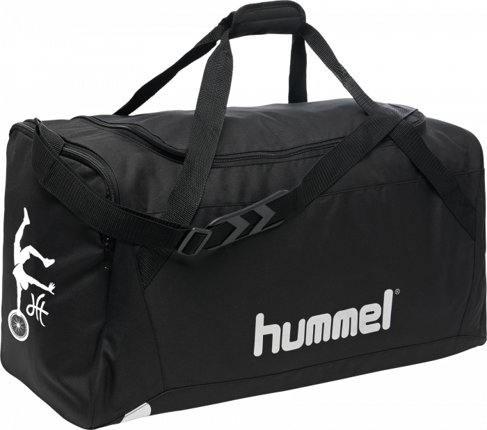 Hummel - Dft Sports Bag Large - Preto & branco