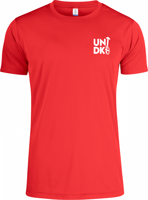 Clique - Dft Denmark Polyester T-Shirt Kids - Rouge