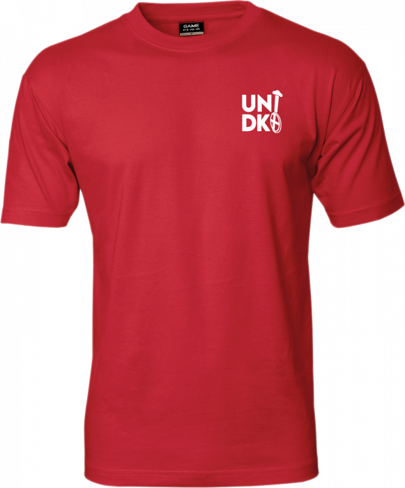 ID - Dft Denmark Cotton T-Shirt - Vermelho